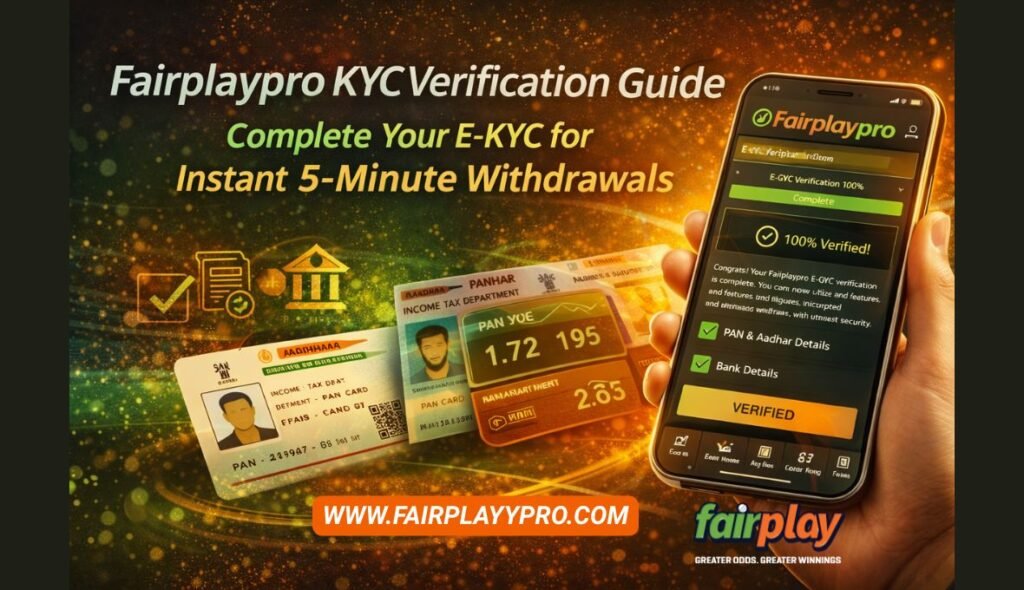 Fairplaypro KYC Verification Guide Instant 5-Minute Withdrawals