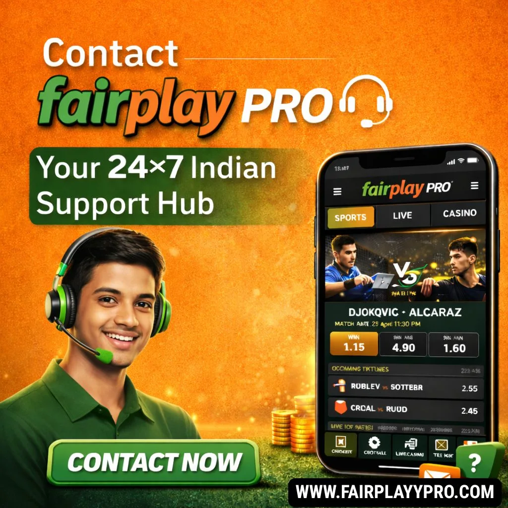 Contact Fairplay Pro Your 24×7 Indian Support Hub