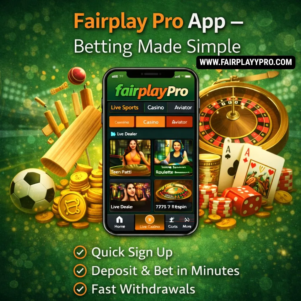 Fairplay Pro App – Betting Made Simple