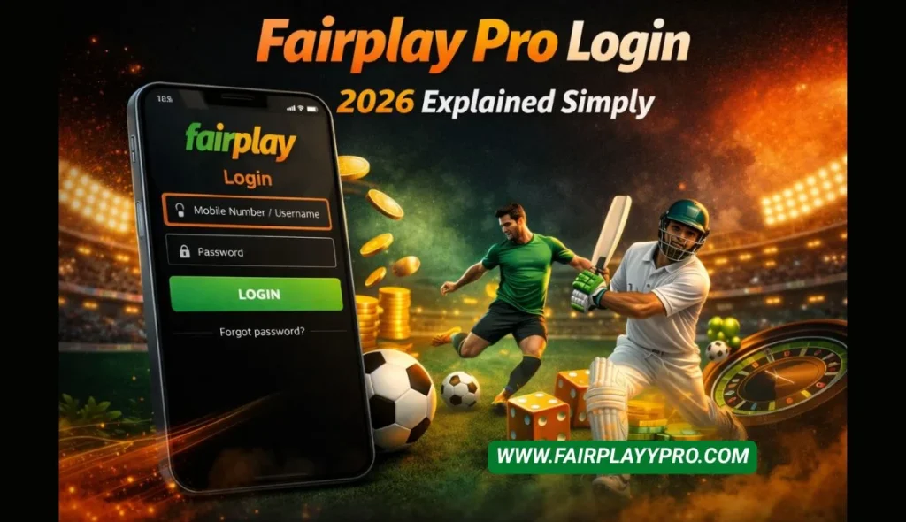 Fairplay Pro Login 2026 Explained Simply