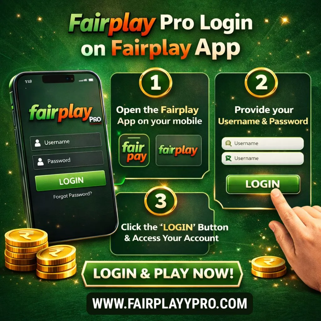 Fairplay Pro Login on Fairplay App