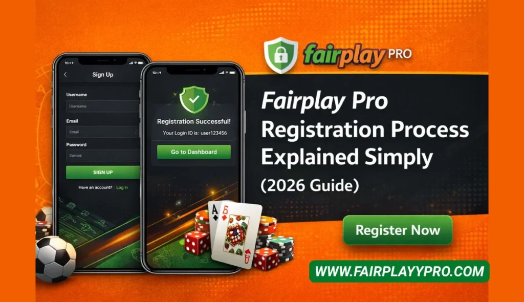 Fairplay Pro Registration Process Explained Simply (2026 Guide)