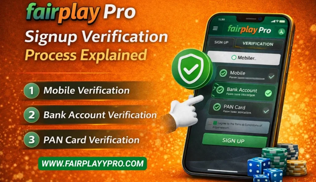 Fairplay Pro Signup Verification Process Explained