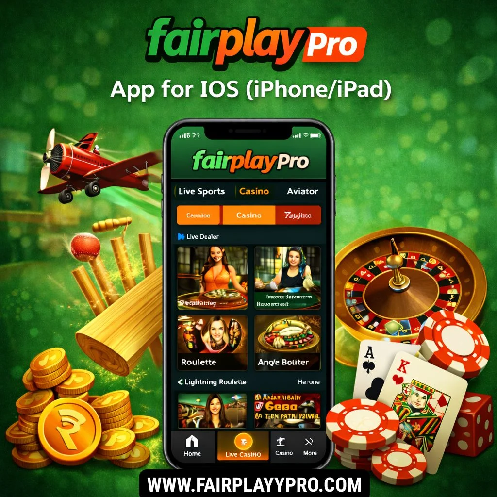 Fairplaypro App for iOS (iPhoneiPad)
