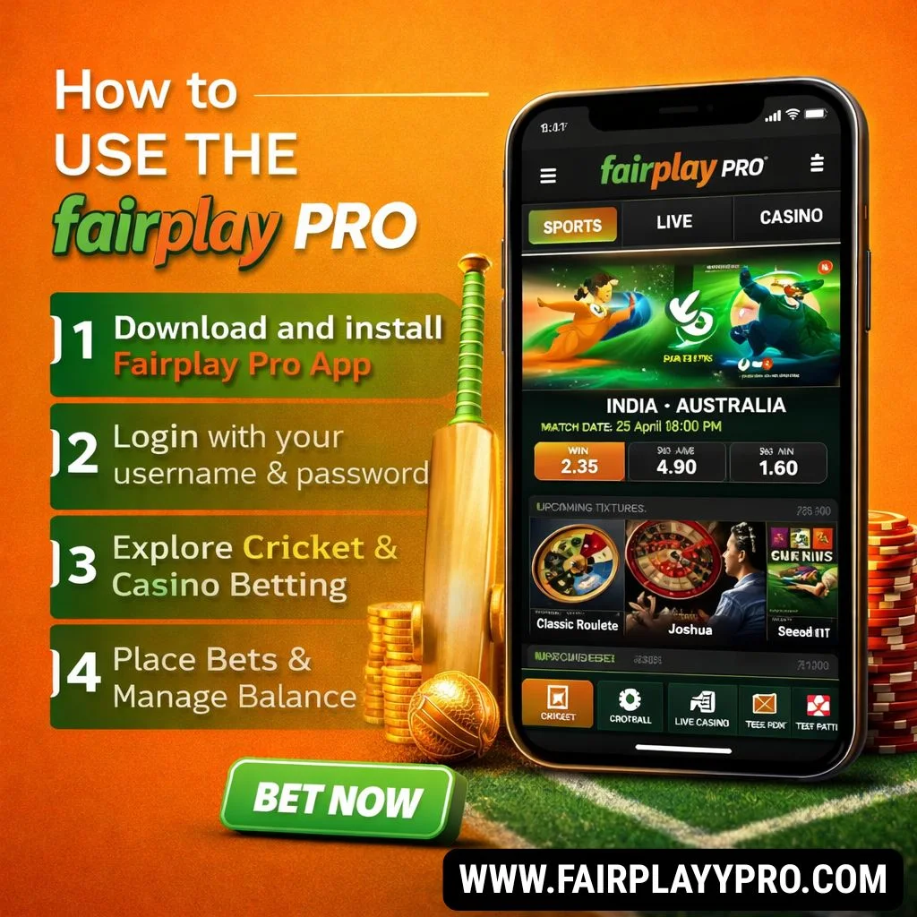 How to Use the Fairplay Pro App