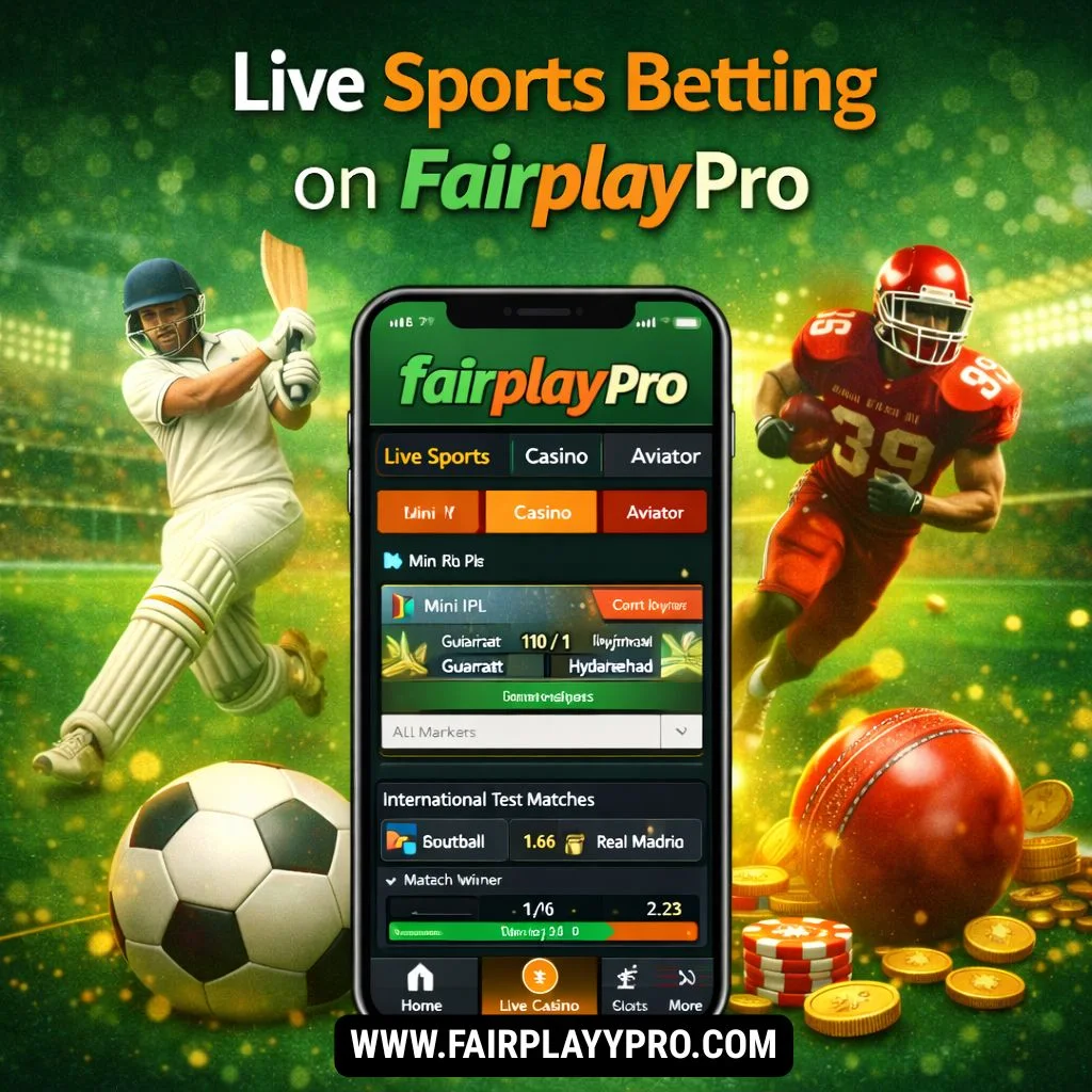 Live Sports Betting on Fairplaypro
