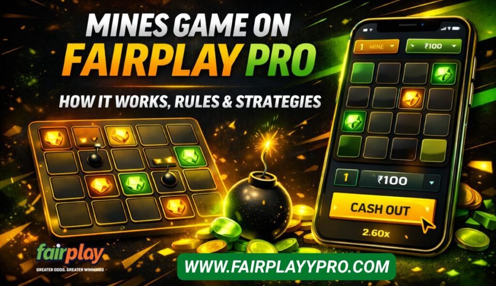 Mines Game on Fairplay Pro How It Works