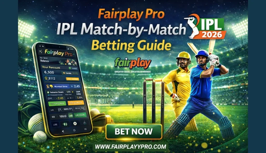 Fairplay Pro IPL 2026 Match-by-Match Betting Guide