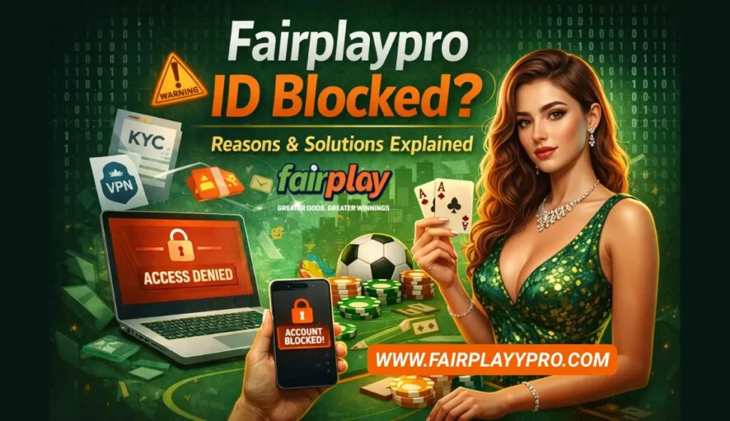 Fairplaypro ID Blocked Reasons & Solutions Explained