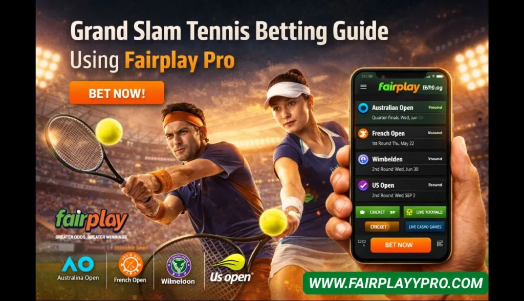 Grand Slam Tennis Betting Guide Using Fairplaypro