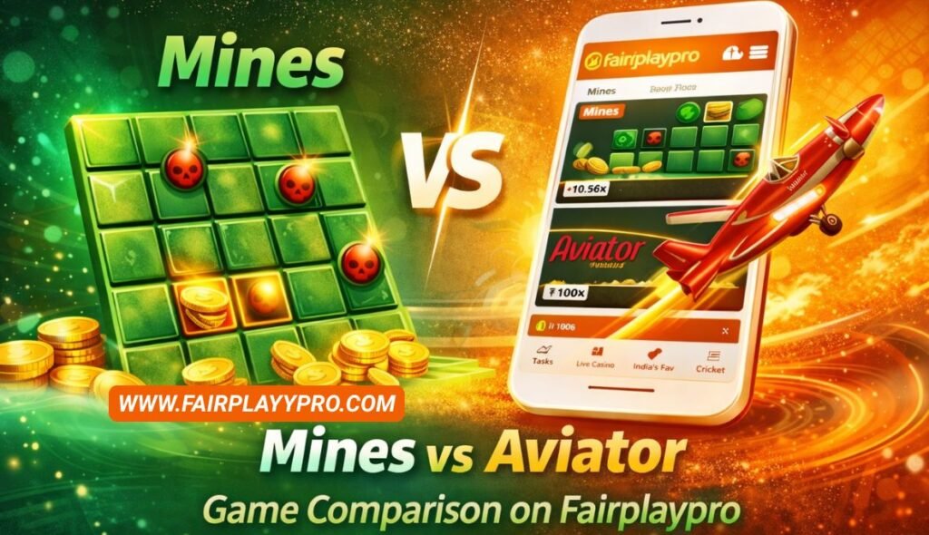 Mines vs Aviator Game Comparison on Fairplaypro