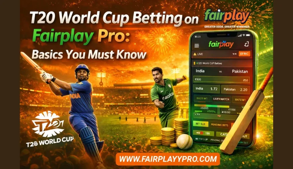 T20 World Cup Betting on Fairplay Pro Basics You Must Know