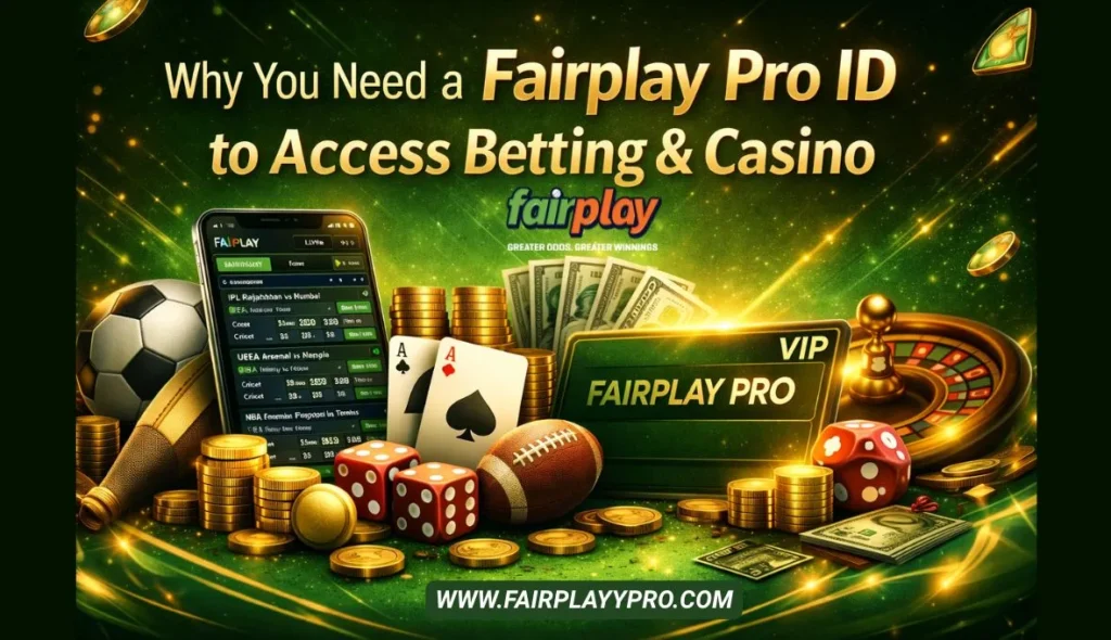 Why You Need a Fairplay pro ID to Access Betting & Casino