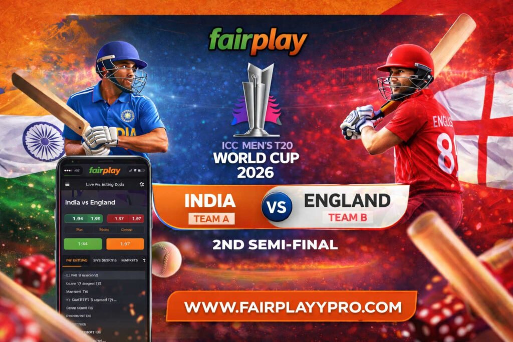 Fairplay Pro Match Prediction Ind vs Engl Semi-Final T20 World Cup 2026