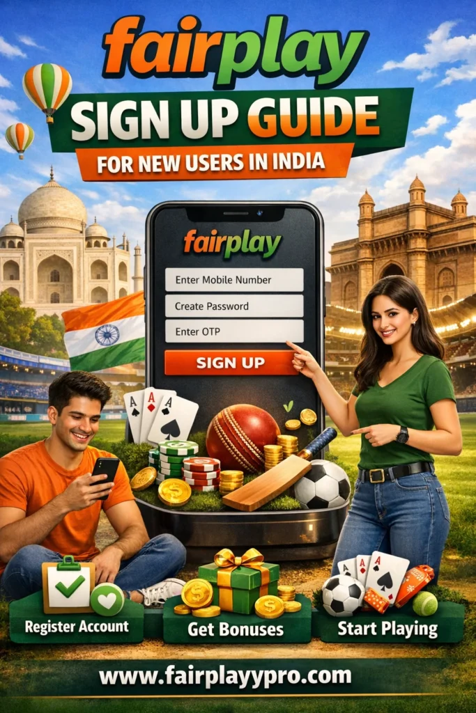 Fairplay Signup Guide for New Users in India