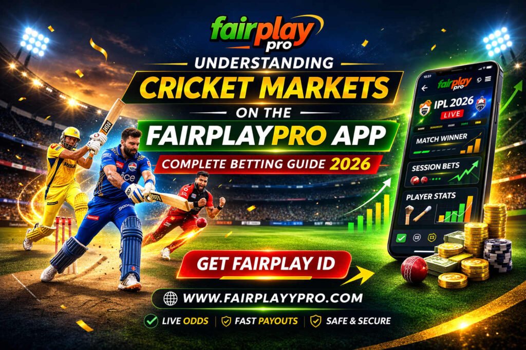 Understanding Cricket Markets on the Fairplaypro App